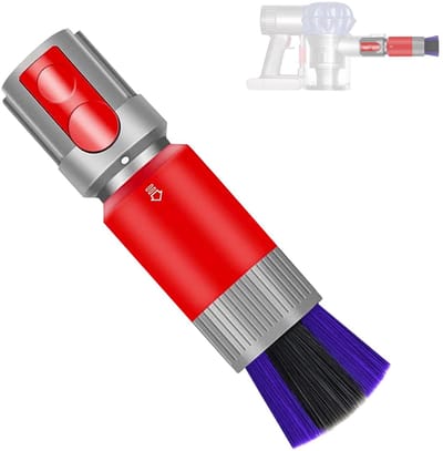 Store_8 - Zachte borstelharenborstel - Krasvrije stofborstel - Compact formaat - Stofzuigeraccessoires - Geschikt voor Dyson Outsize V7 V8 V10 V11 ...