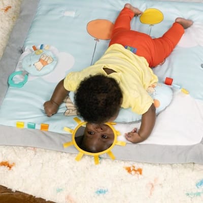 Disney Baby – Winnie de Poeh – Baby activitymat – Vouwbaar – Met houten boog