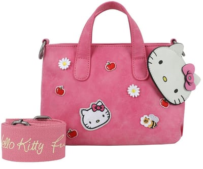 Fritzi aus Preußen Handtas Schoudertas Big Baby Hello Kitty Limited Appletree Pink Roze