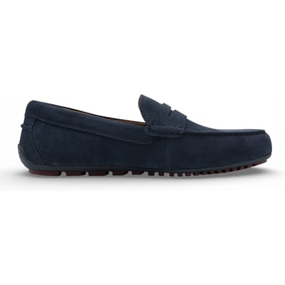 Tamaris Heren Bruine Suède Mocassin Loafers Casual Schoenen