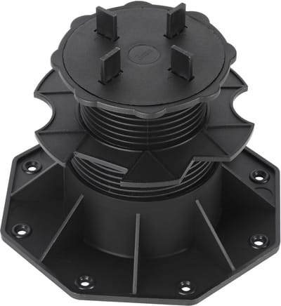 Terrasdragers Set 10pcs 65-140mm - met afstandhouder - Antislip drainageontwerp - Eenvoudig te installeren