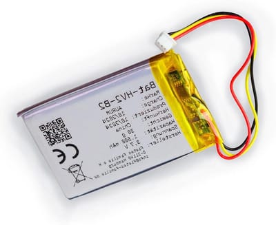 Batterij babyfoon - Accu reserveonderdeel - Babyfoon opladen - Specifiek model compatibel - 1100 mAh - Zwart