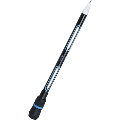 2 Stuks Game Roterende Pen 0,5 mm Punt Glad Schrijven Symmetrisch Ontwerp Stressverlichting Roterende Pen voor black