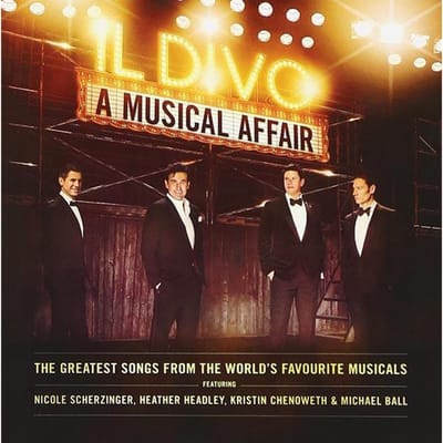 CD IL DIVO - A Musical Affair 88843002652 Syco Music, Son 2013 UK Pop Occasion