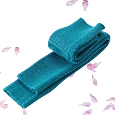 Livano Armwarmers - Polswarmers - Armwarmers Dames - Duimopening - Wol - Armstukken - Winter - Meerblauw - Elastisch
