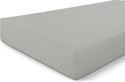 Byrklund Jersey Hoeslaken - Hoeslaken 160x200 - 100% Katoen - Licht Grijs
