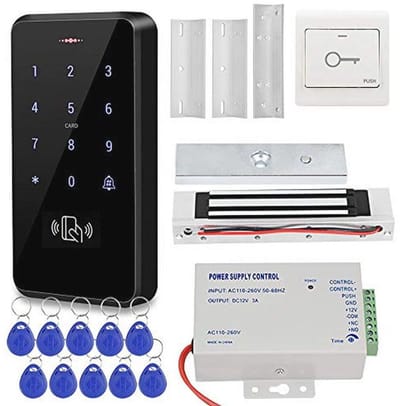 Waterdichte RFID Deurcontroller met Elektrisch Magneetslot en Toetsenbord voor Thuisgebruik