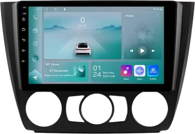 Autoradio met bluetooth - Carplay - Voor BMW 1-Serie (E81/ E82/ E87/ E88) (2004-2011) - Geschikt voor Apple en Android - Stereo - Navigatie - Navigatiesysteem auto - 1GB 32GB