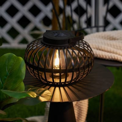 Paulmann Pauleen Solar lampion Sunshine Bliss IP44 2700K 7lm Zwart