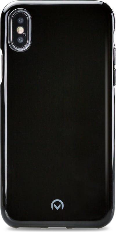 Mobilize Hoesje geschikt voor Apple iPhone XS Max Telefoonhoesje Flexibel TPU | Mobilize Gelly Backcover | iPhone XS Max Case | Back Cover - Zwart
