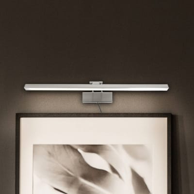 Steinhauer LED wandlamp Litho, staal, metaal, CCT, breedte 60 cm
