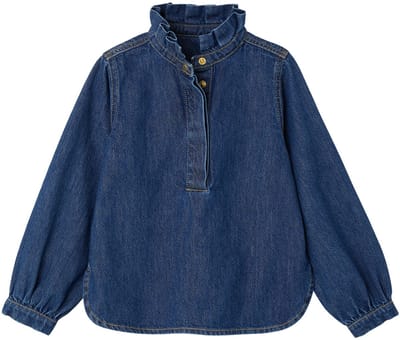 Envie de fraise Blouse voor meisjes in jeans familie capsule