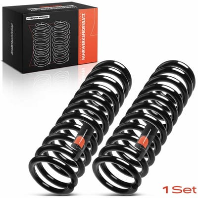 Frankberg 2x schroefveer vooras voor Benz 190 W201 25L 26L 1986-1993