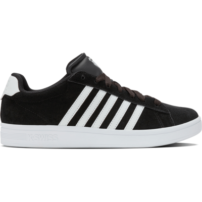 K-SWISS Court Tiebreak II SDE leren herenschoenen 09492-013 zwart