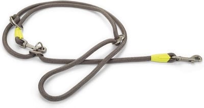 Beeztees Nylon Rond Dressuurlijn Nikra Lichtgrijs 200 cm x 10 mm