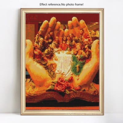 Peinture Diamant 5D DIY Ronde Complète Arrivée Hommes Broderie Diamant Icônes Loisir et Artisanat 20X30