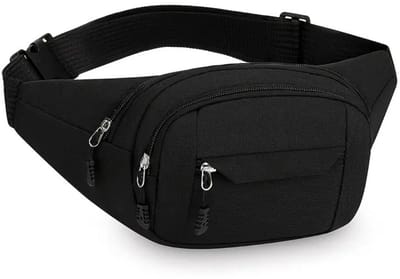 Bovista Heuptas - Heuptasje - Heuptasjes - Money Belt - Dames - Heren - Festival - Wandelen - Fanny Pack - Zwart