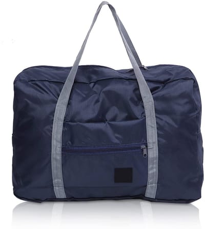 Dailygoody - Opvouwbare reistas - Waterdichte bagagetas - Uniek ontwerp - Marineblauw - Lichtgewicht tas - Ideaal voor reizen - 48 x 32 x 16 cm