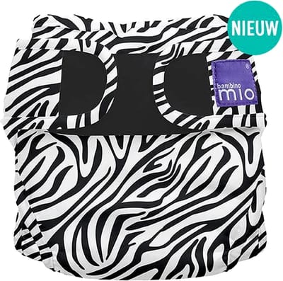 Bambino Mioduo Miosoft – Zebra strepen Maat 1 - 3-9kg