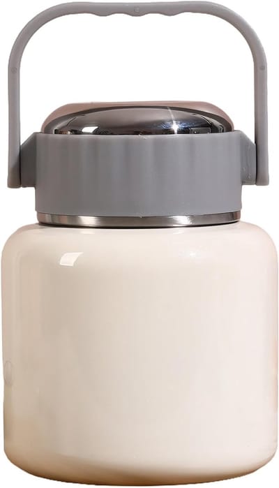 Isolatie Voedselcontainer 500ml - Premium 316 RVS, Warmtebehoud, Lekvrij en Duurzaam voor Maaltijdvoorbereiding en Gezond Eten