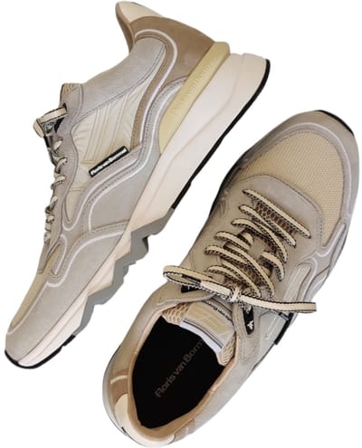 Floris van Bommel Floris van Bommel De Zager Sneakers grijs Suéde