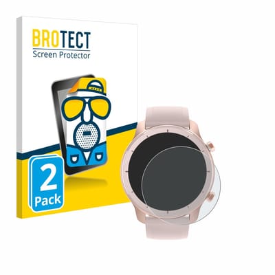 BROTECT - Screenprotector voor Huami Amazfit GTR (42 mm) - Folie Beschermfolie matte 2 Stuks