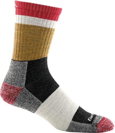 Heady Stripe Micro Crew Lightweight with Cushion - Hikingsokken en wandelsokken van merinowol