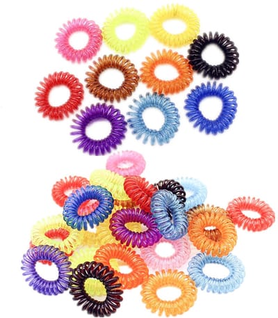 Dailygoods- Haarelastiekjes 20 Stuks - Elastisch/Rubberen - Geschikt Voor Alle Haartypes - Geen Beschadiging - Zacht Voor Haar - Sterke Grip - Haarband
