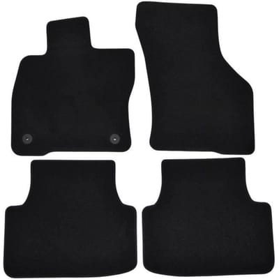 Vloermatten - Cupra - Formentor - 4 stuks - Antislip - Waterdicht velours