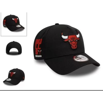 Nieuwe Basketbalpet Stierenkop Heren- en Damesverstelbare Pet Zonnehoed Hip Hop Pet Directe Verkoop Hoofd Stier Platte Rand Pet black