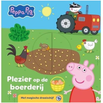 Peppa Pig - Plezier op de boerderij Kartonboekjes Baby- en peuterboeken