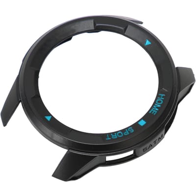 Montre Coque de Protection en Plastique Antichoc Rigide Cadre Accessoire Compatible pour Montre Connectée X1 black
