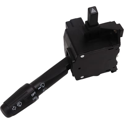Knipperlicht Ruitenwisser Hendel Schakelaar 4443943 Ruitensproeier Schakelaar Vervanging voor Chrysler Imperial Lebaron Sedan black