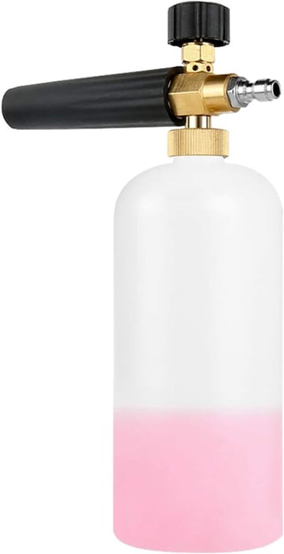 Foam cannon - Schuimpot - Hogedrukslangen - voor Autowassen、 Ramen Wassen - 1L