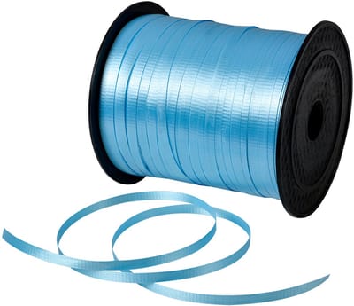Clayre & Eef Decoratie Lint 228 m Blauw Kunststof