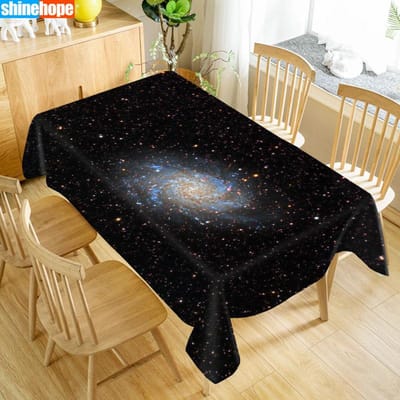 Galaxy Tafelkleed Oxford Print Waterdicht Oliebestendig Huis Rechthoekig Feest Tafelkleed 100X140cm/140X250cm 70x120cm