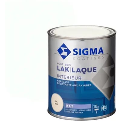 Sigma Binnenlak Ral9016 Mat 750ml