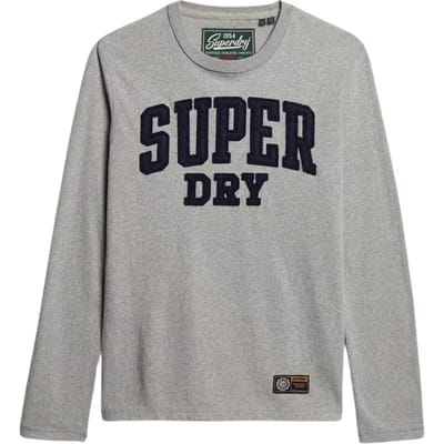 Superdry - Athletic top met lange mouwen - Heren - Tops