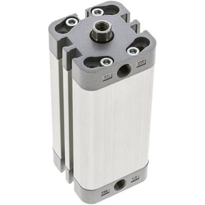 ISO 21287 Compacte Dubbelwerkende Cilinder 32-70mm - Magnetisch