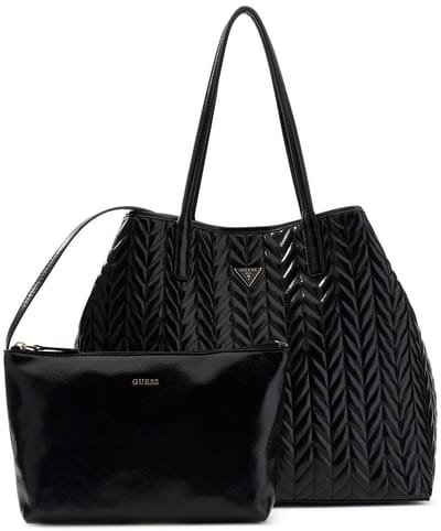 GUESS schoudertas shopper Cheryl Large 2 In 1 Tote Black zwart