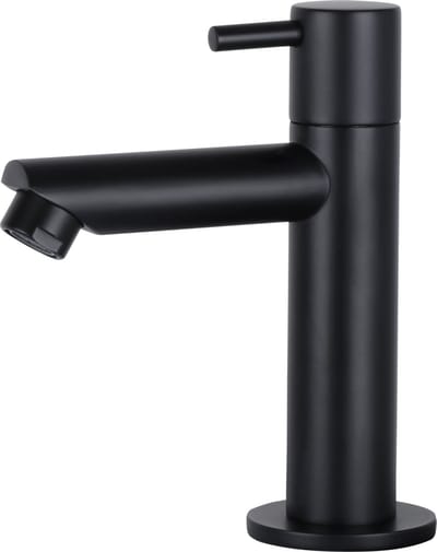 Differnz Toiletkraan Mix & Match - Zwart Mat - 42cm