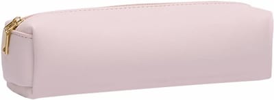 Moderne PU Leren Pennenhouder voor Schoolbenodigdheden, Make-up en Kantooraccessoires - Roze, Praktisch en Stijlvol