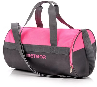 Meteor Siggy 25 l - Fitness tas - Roze/grijze kleur