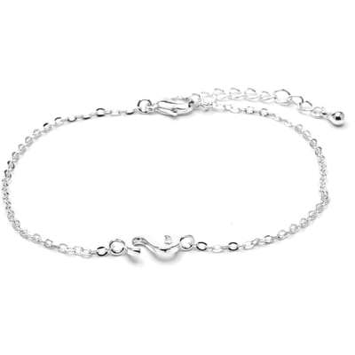 Luxenter Armband met zilveren afwerking - Alphabet