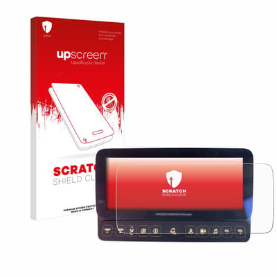 upscreen - Screenprotector voor Mercedes-Benz Actros 2019 Touch-Display 10" - Folie Beschermfolie transparant