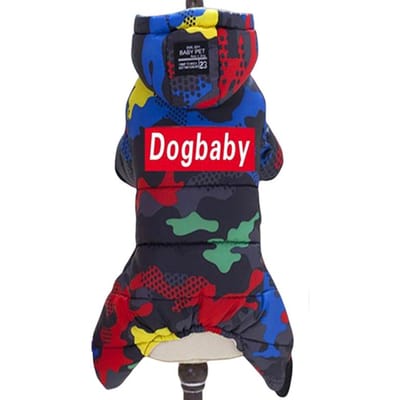 Honden Jumpsuit Dikke Warme Winter Hondenkleding voor Kleine Honden Katten Chihuahua Jas Yorkie Shih Tzu Donsjas Poedel Outfits XXL