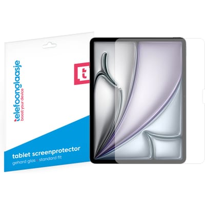 Apple iPad Air 11 (2024) screenprotector gehard glas