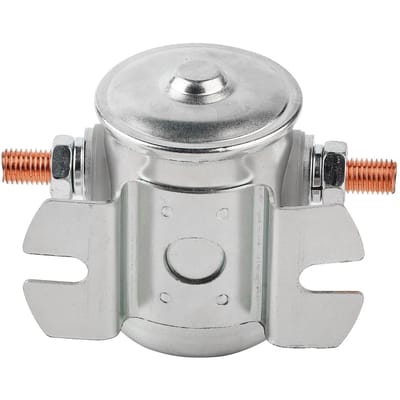 24059?BP 4?Terminal 12V Isolator Continu Bedrijf Solenoïde Relais Voor Golfkarren Lier Marine white