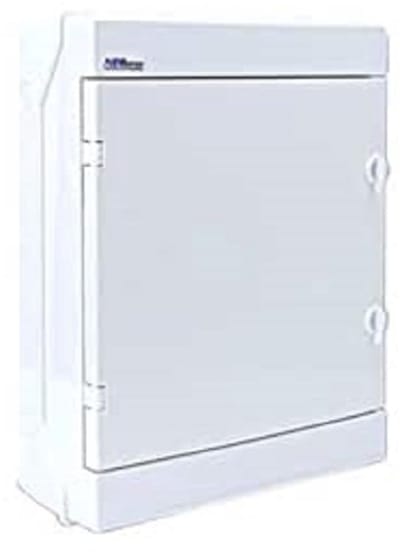 Modulaire Verdeelkast - Groepenkast - Veilige Stroomverdeling - Hermetisch Afgesloten IP65 - 30x16x30cm - Wit