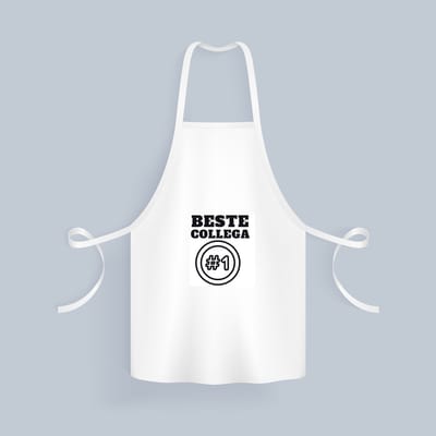 Akyol - beste collega Keukenschort - Beste collega - teamgenoot - cadeau - 82 bij 71 cm